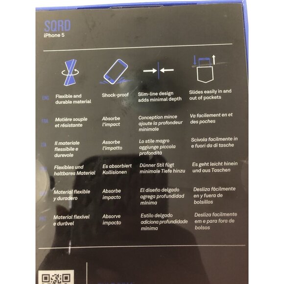 Tylt SQRD Shockproof Pink Phone Case For Apple iPhone 5 - Picture 2 of 3